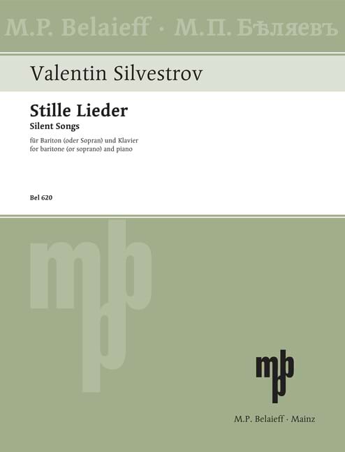 Silent Songs Valentin Silvestrov Partition Mélodies