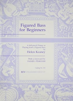 Figured Bass For Beginners Helen Keaney Partition Clavecin