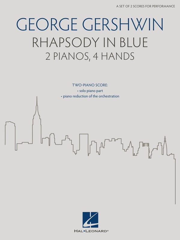 Rhapsody In Blue. 2 Pianos - GERSHWIN - Partition - Piano