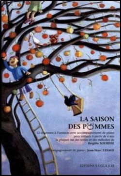 La Saison des Pommes Brigitte Sourisse Partition Chœur