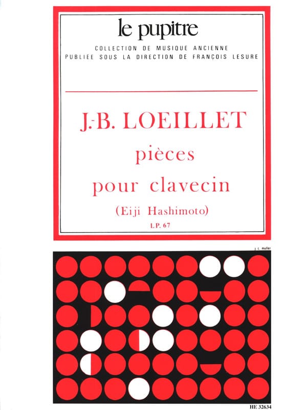 Pièces De Clavecin - Loeillet Jean-Baptiste / Hashimoto Eiji