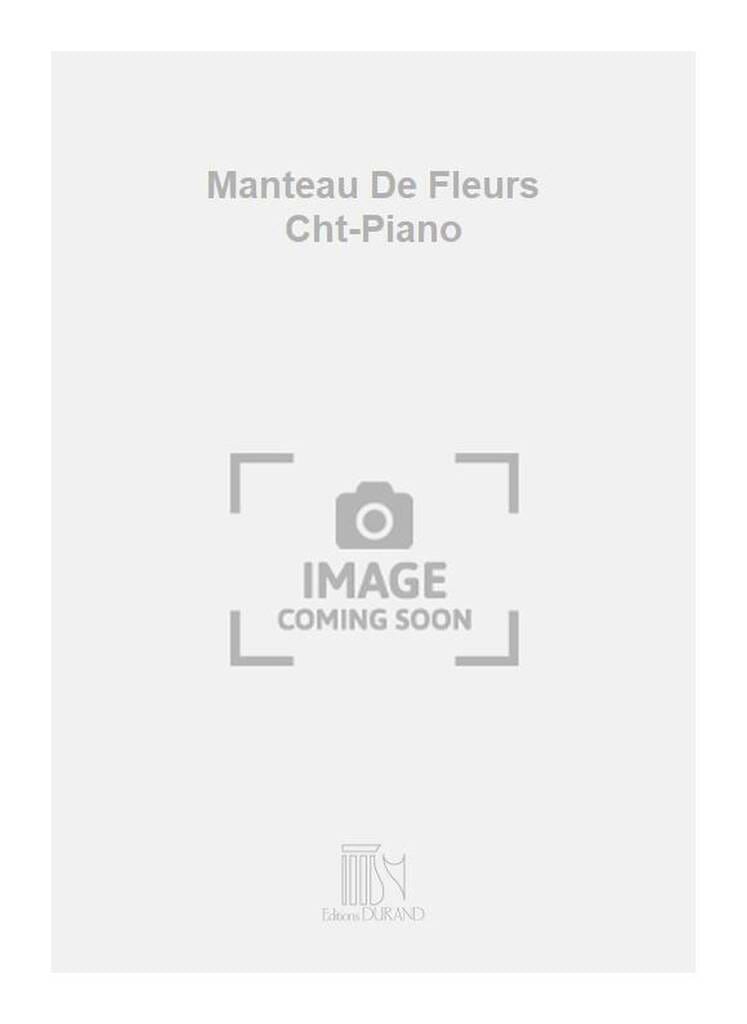 Manteau de Fleurs RAVEL Partition MĂ©lodies