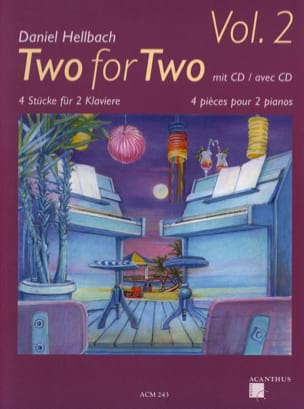 Two For Two Volume 2 Daniel Hellbach Partition Piano