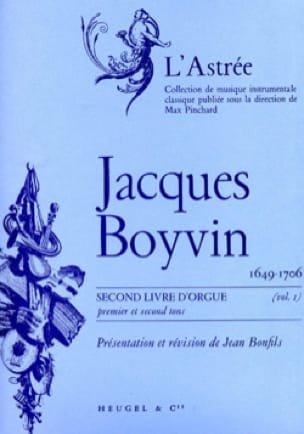 1er Livre D'orgue Volume 1 - Boyvin Jacques / Bonfils Jean - Partition
