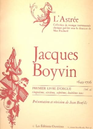1er Livre D'orgue Volume 2 - Boyvin Jacques / Bonfils Jean 
