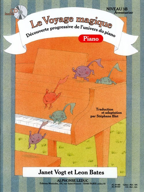 Le Voyage Magique PIANO Niveau 3B Aventurier Partition Piano