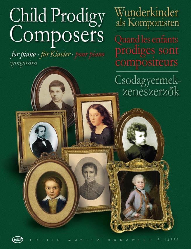 Child Prodigy Composers. Piano Partition Piano