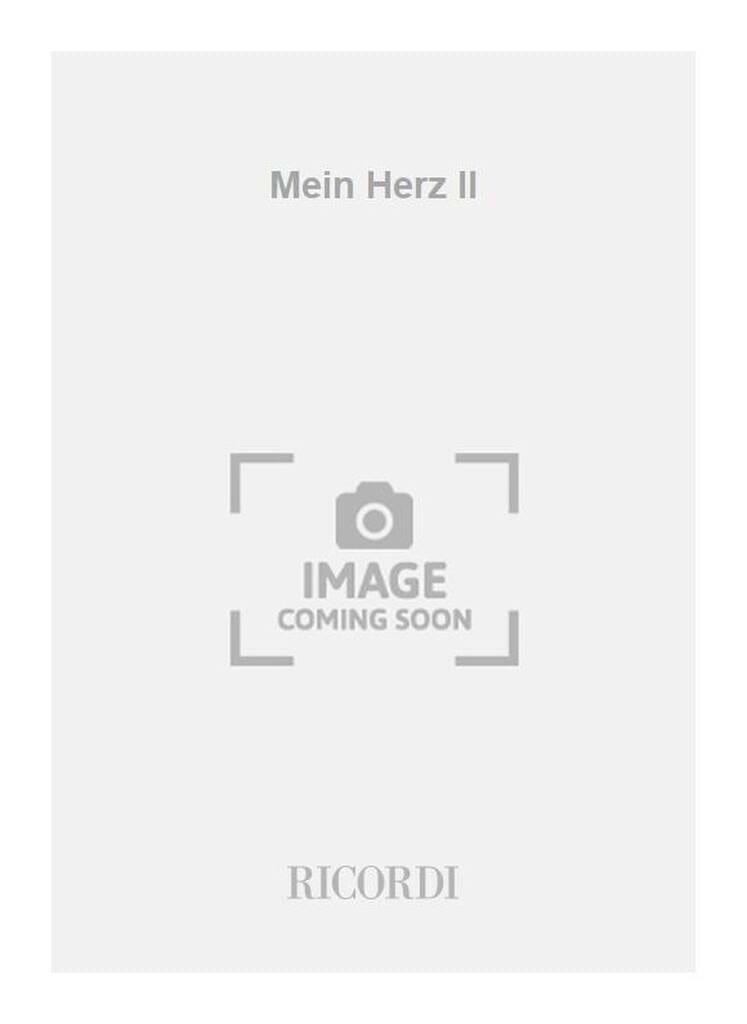 Mein Herz II Younghi PAGH-PAAN Partition