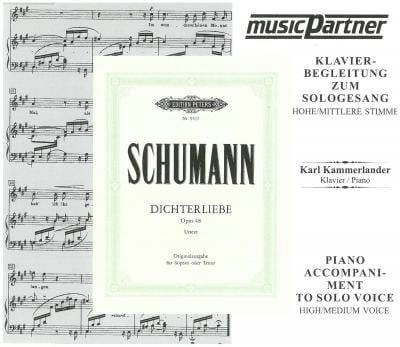 Dichterliebe Opus 48. Voix Haute. CD SCHUMANN Partition Mélodies