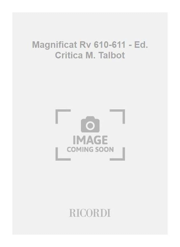 Magnificat Set Instrumental Ed. Critique RV 610/611 VIVALDI Partition