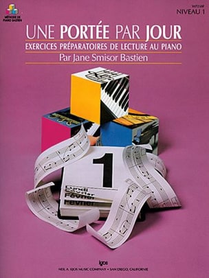 Une portée par jour - Niveau 1 BASTIEN Partition Piano