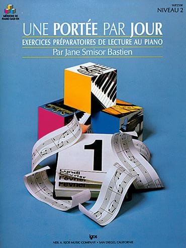Une Portée Par Jour - Niveau 2 - BASTIEN - Partition - Piano
