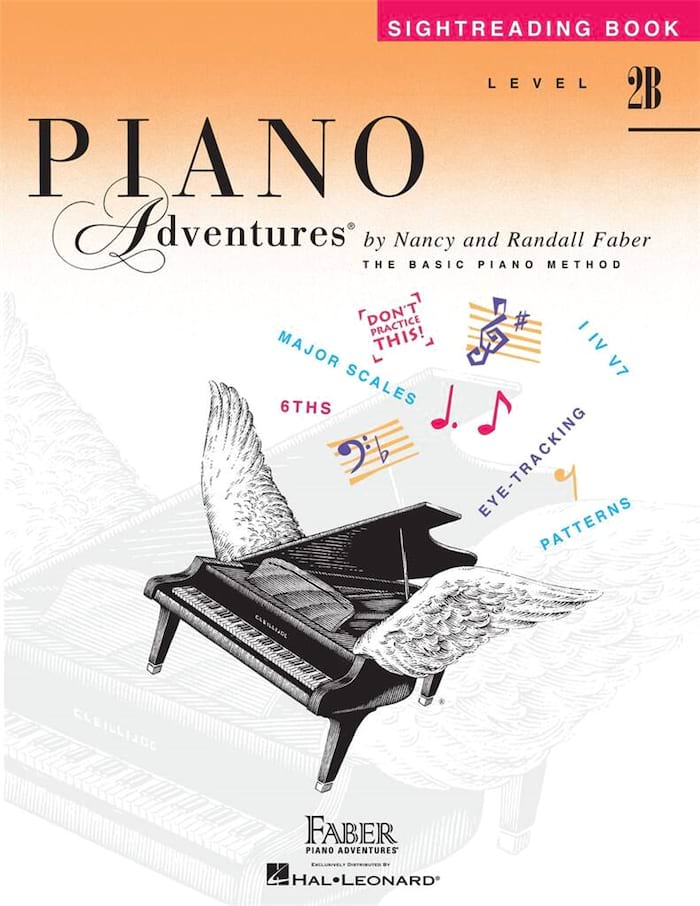 Piano Adventures Sightreading Level 2B - Nancy Faber & Randall Faber