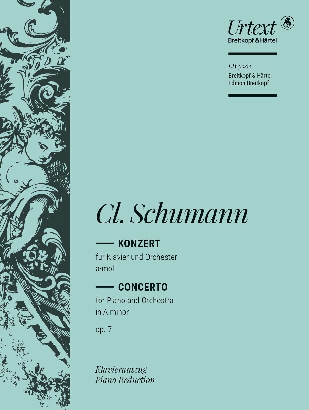 Concerto pour Piano en la mineur Op. 7 Clara Schumann Partition Piano