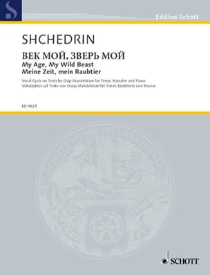 Meine Zeit, Mein Raubtier Rodion Chedrin Partition Mélodies