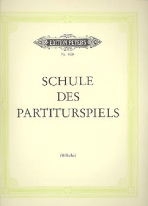 Schule des Partiturspiels - Bölsche - Partition - Piano