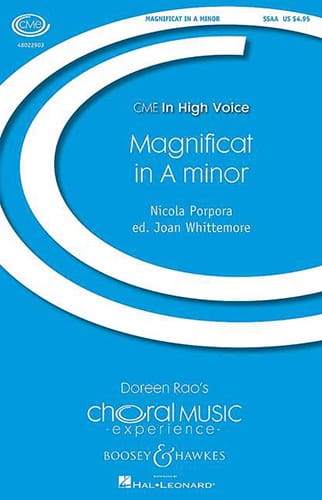 Magnificat en la mineur - Nicola Porpora - Partition - Chœur