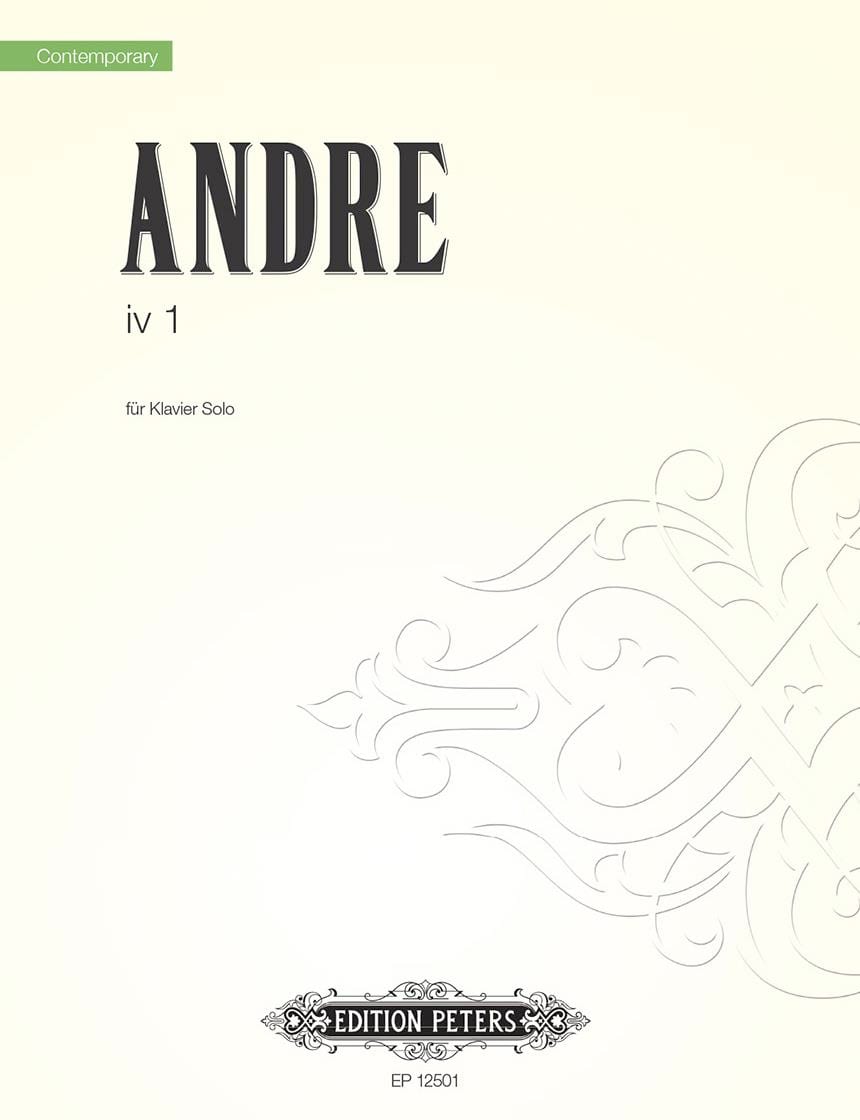 IV 1 Mark Andre Partition Piano
