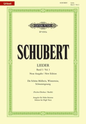 Lieder Volume 1 - Voix Haute - Fischer-Dieskau - SCHUBERT - Partition