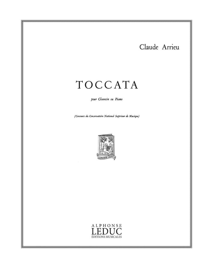 Claude Arrieu: Toccata Arrieu Claude Partition
