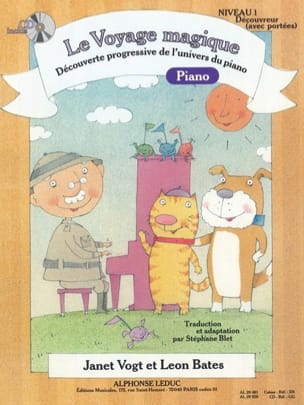 Le Voyage Magique PIANO Niveau 1 Découvreur avec Portées - 