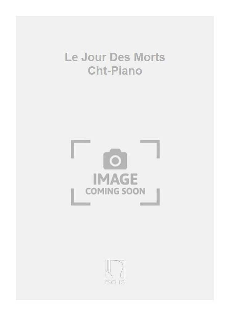Le Jour des Morts - Gabriel Dupont - Partition - Mélodies