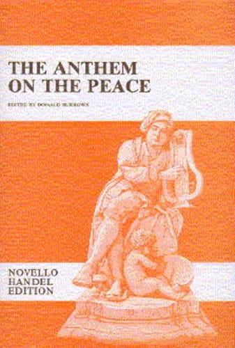 The Anthem On The Peace HAENDEL Partition Chœur