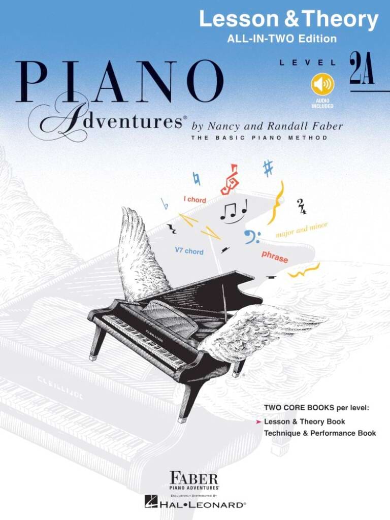 Piano Adventures All in Two - Lesson & Theory - Level 2A