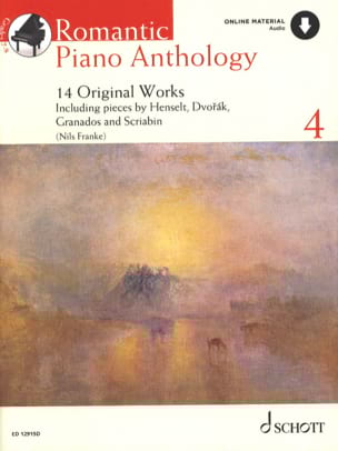 Romantic Piano Anthology Volume 4 Partition Piano