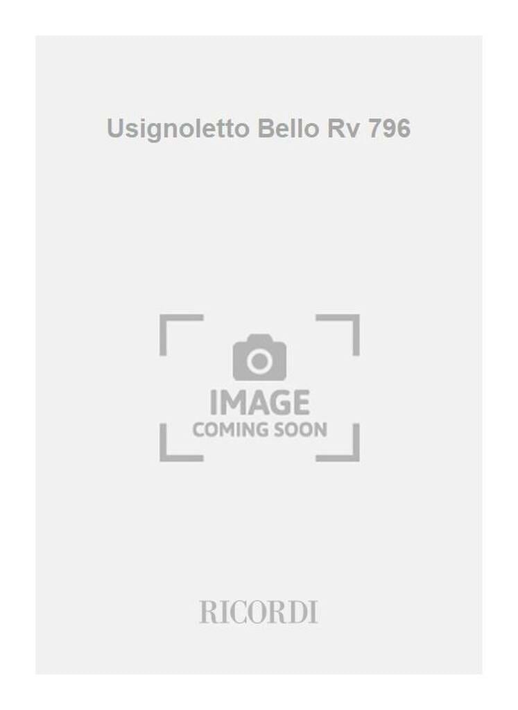 Usignoletto Bello RV 796 VIVALDI Partition Mélodies