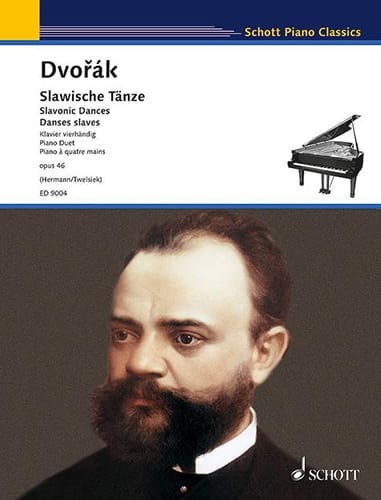 Danses Slaves 4 Mains - DVORAK - Partition - Piano