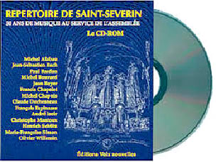 Répertoire de Saint-Séverin. CD Rom Partition