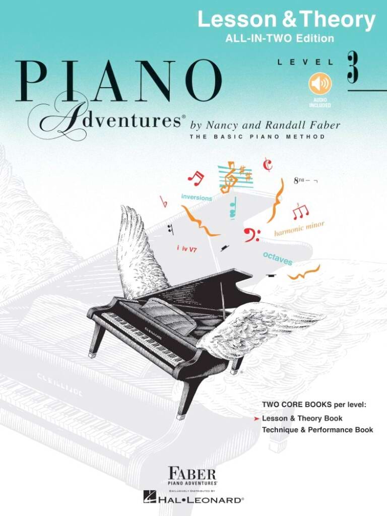 Piano Adventures All in Two - Lesson & Theory - Level 3