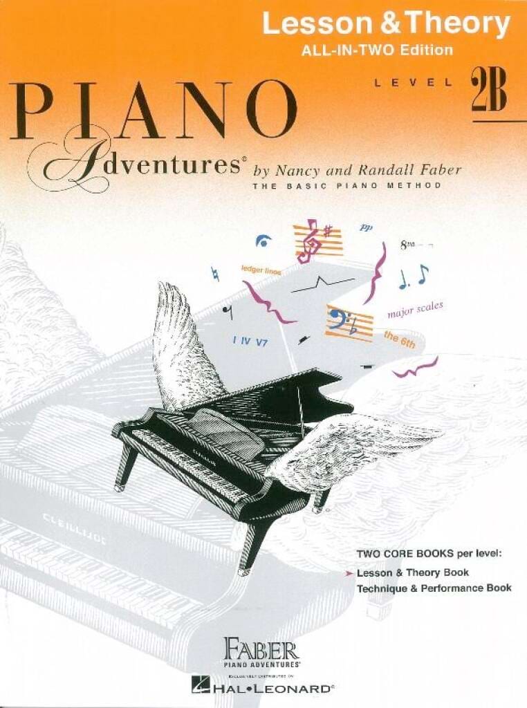 Piano Adventures All in Two - Lesson & Theory - Level 2B