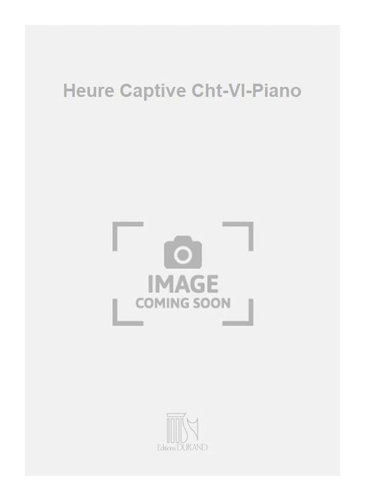 Heure Captive Louis Aubert Partition Violon