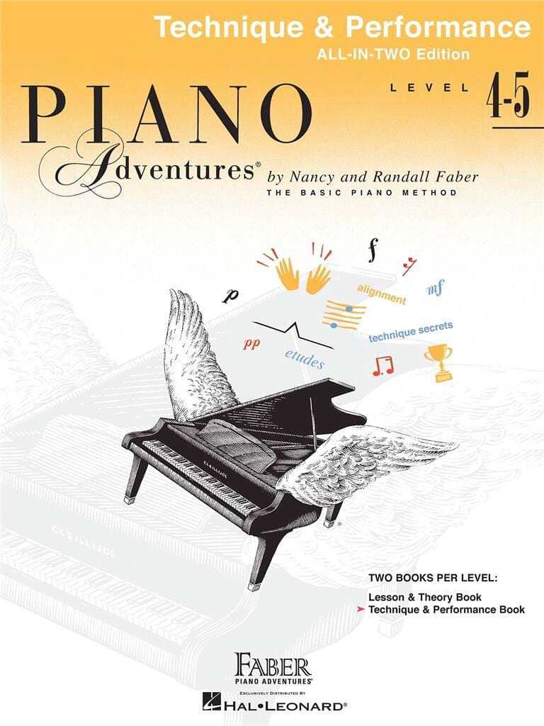 Piano Adventures All in Two - Technique & Performance Level 4-5