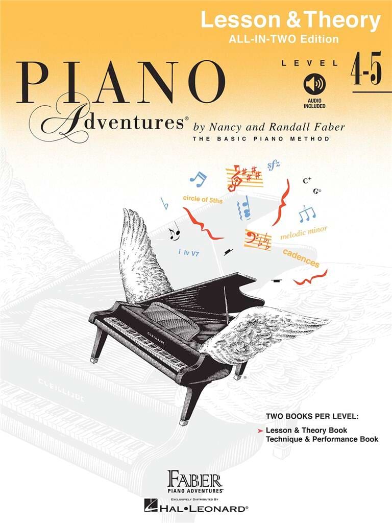 Piano Adventures All in Two - Lesson & Theory - Level 4-5