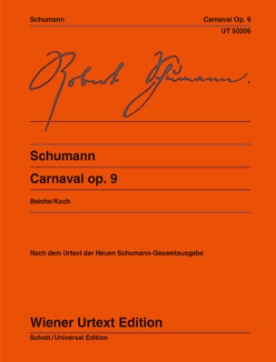 Carnaval op. 9 - Piano Robert Schumann Partition Piano