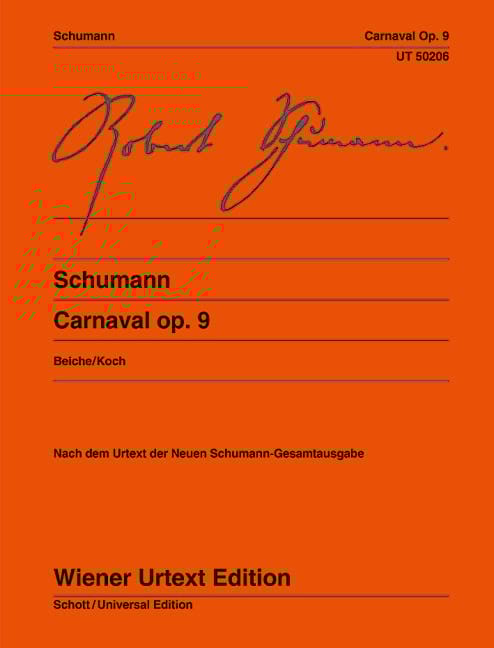 Carnaval op. 9 - Piano Robert Schumann Partition Piano