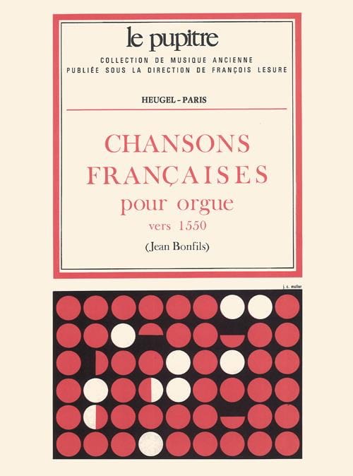 Chansons Françaises Pour Orgue Partition Orgue