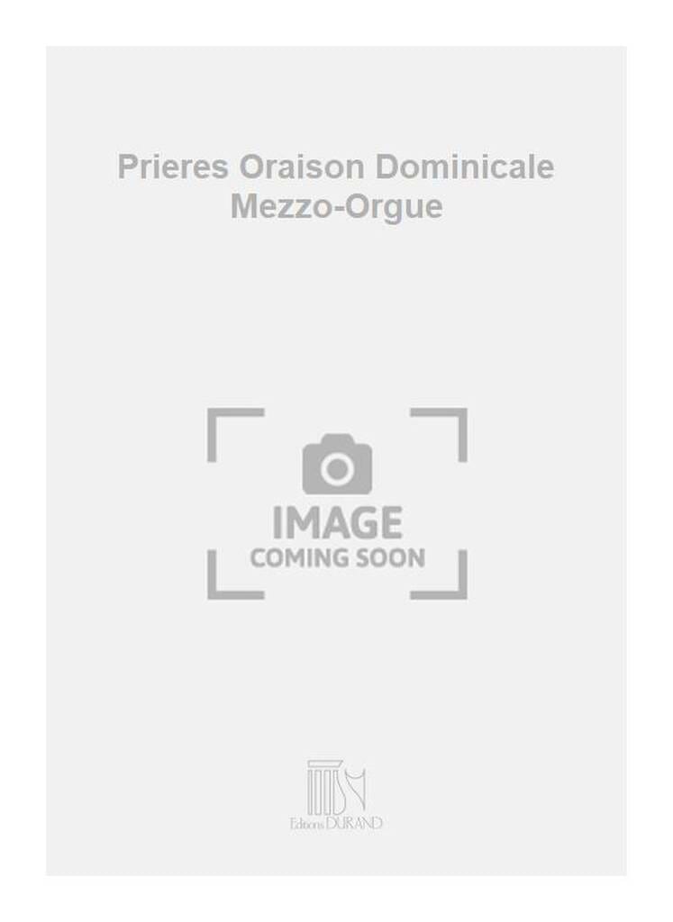 Oraison Dominicale André Caplet Partition Musique de chambre vocale