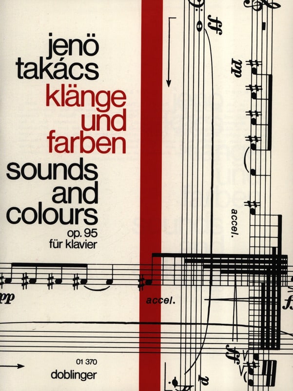 Klänge Und Farben Opus 95 Jenö von Takacs Partition Piano