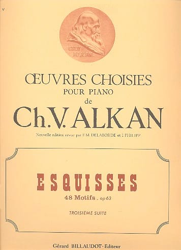 Esquisses Opus 63 Volume 3 - Charles Valentin Alkan - Partition