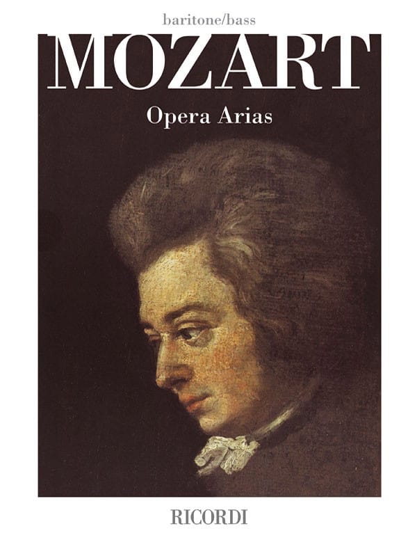 Opera Arias. Baryton-Basse. MOZART Partition Opéras