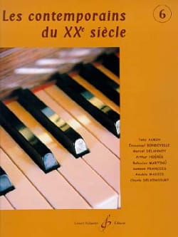 Les Contemporains Du 20ème Siècle Volume 6 Partition Piano