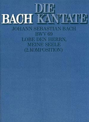 Lobe den Herrn, meine Seele BACH Partition