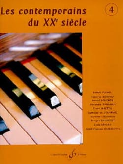 Les Contemporains du 20ème Siècle Volume 4 Partition Piano