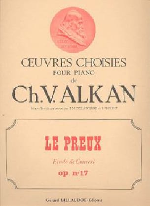 Le Preux op.17 Charles Valentin Alkan Partition Piano