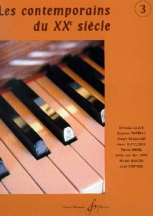 Les Contemporains du 20ème Siècle Volume 3 - Partition - Piano