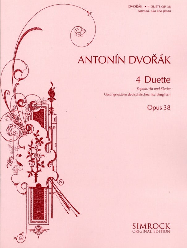 4 Duos DVORAK Partition Duos